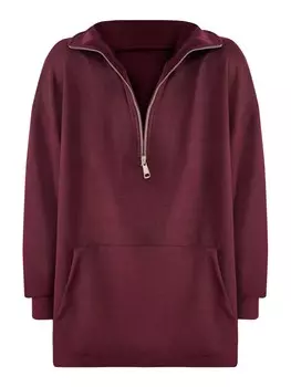 Толстовка No Matter What, бордовый