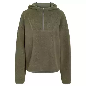 Толстовка Noisy May Cozy half zip, зеленый