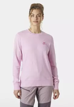 Толстовка NORD GRAPHIC Helly Hansen, светло-розовый