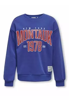 Толстовка NORMAL GESCHNITTEN RUNDHALS TIEF ANGESETZTE SCHULTER Kids ONLY, цвет dazzling blue