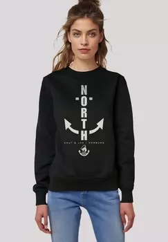 Толстовка NORTH ANKER KNUT JAN HAMBURG F4NT4STIC, черный