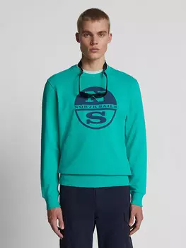 Толстовка North Sails, бирюзовый