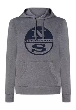 Толстовка North Sails, пестрый серый