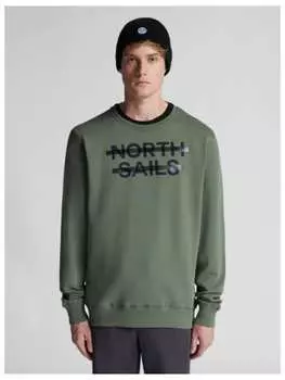 Толстовка North Sails, зеленый