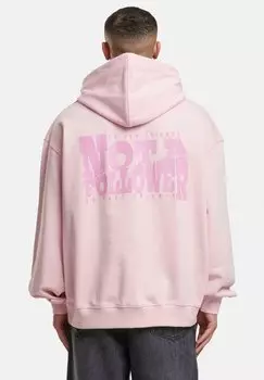 Толстовка NOT A FOLLOWER - Hoodie DEF, светло-розовый