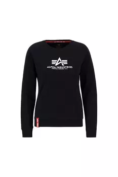 Толстовка новая базовая Alpha Industries, черный