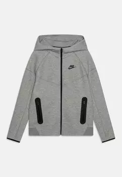 Толстовка NSW TECH Nike Sportswear, цвет dark grey heather/black