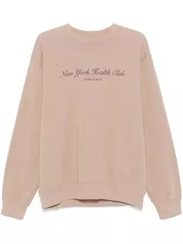 Толстовка NY Health Club Sporty & Rich, нейтральный цвет