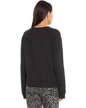 Толстовка NYDJ Raglan Sweatshirt, черный