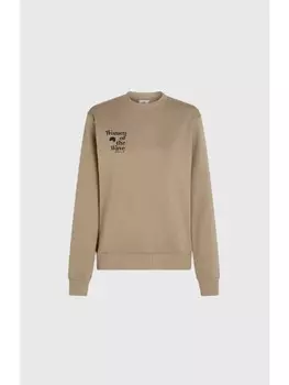 Толстовка O`Neill Sweatshirt Women of the Wave Crew, серо-коричневый