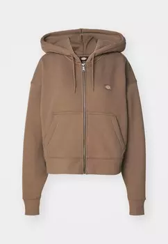 Толстовка OAKPORT ZIP HOODIE Dickies, коричневый