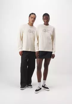 Толстовка Obey Clothing GENERATION THERMAL LS, цвет unbleached