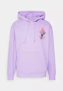 Толстовка Obey Clothing OBEY SEIZE FIRE, цвет digital lavender