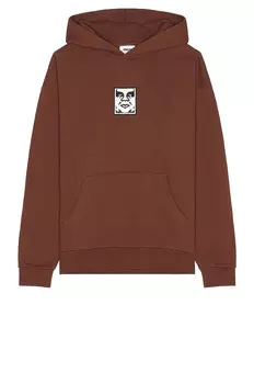 Толстовка Obey Icon Extra Heavy, цвет Sepia