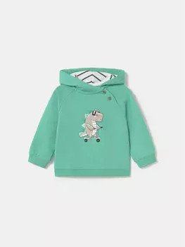 Толстовка обычного кроя 1467 Mayoral, зеленый