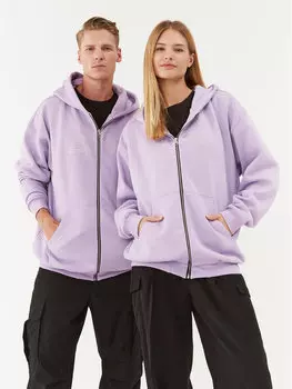 Толстовка обычного кроя 2005, фиолетовый