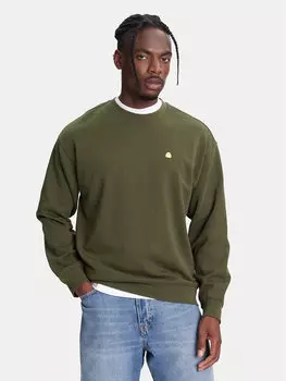 Толстовка обычного кроя 342ZU1093 United Colors Of Benetton, зеленый