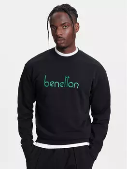 Толстовка обычного кроя 3FWYU109S United Colors Of Benetton, серый