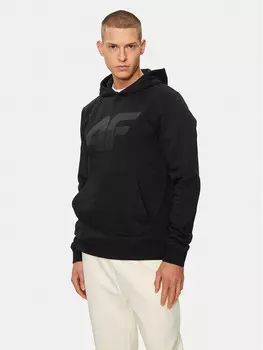 Толстовка обычного кроя 4F, черный