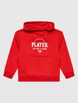 Толстовка обычного кроя 4F, красный