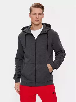 Толстовка обычного кроя 4F, серый