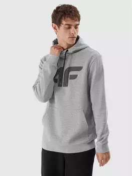 Толстовка обычного кроя 4F, серый