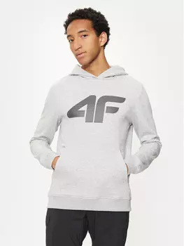 Толстовка обычного кроя 4F, серый