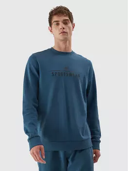 Толстовка обычного кроя 4F, синий