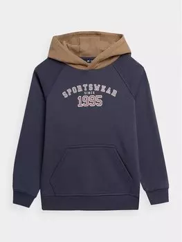 Толстовка обычного кроя 4F, синий