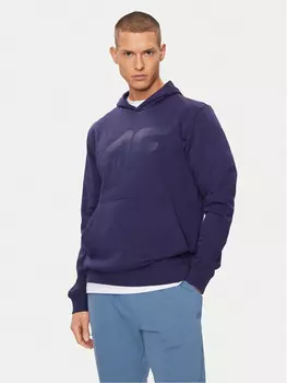 Толстовка обычного кроя 4F, синий