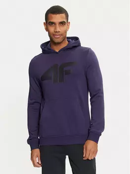 Толстовка обычного кроя 4F, синий