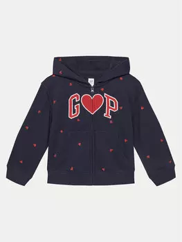 Толстовка обычного кроя 576630-01 Gap, синий