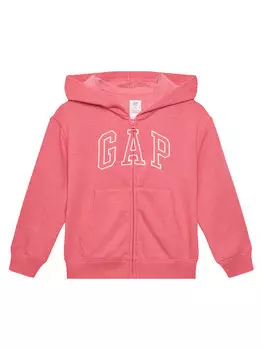 Толстовка обычного кроя 590786-01 Gap, розовый