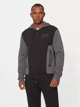 Толстовка обычного кроя 6DPM34 PJVTZ 1200 Ea7 Emporio Armani, черный
