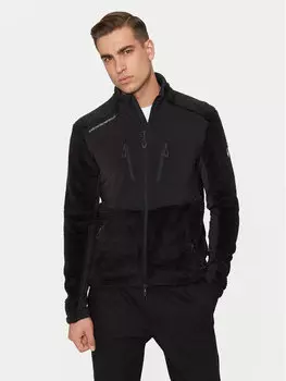 Толстовка обычного кроя 6DPMA4 PJSTZ 1200 Ea7 Emporio Armani, черный