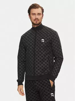 Толстовка обычного кроя 705077 551951 Karl Lagerfeld, черный