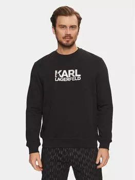 Толстовка обычного кроя 705091 551917 Karl Lagerfeld, черный