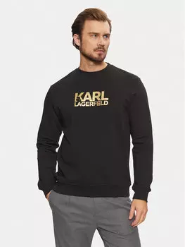 Толстовка обычного кроя 705091 551917 Karl Lagerfeld, черный