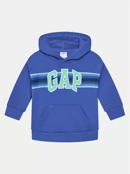 Толстовка обычного кроя 707550-04 Gap, синий