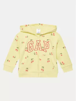 Толстовка обычного кроя 710011-02 Gap, желтый
