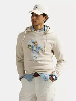 Толстовка обычного кроя 710966739001 Polo Ralph Lauren, белый