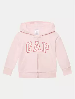 Толстовка обычного кроя 742963-02 Gap, розовый