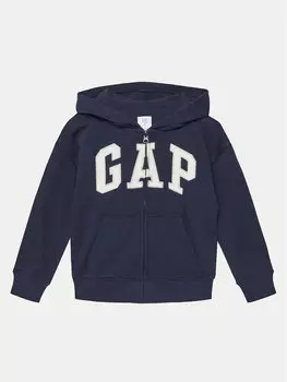 Толстовка обычного кроя 743966-01 Gap, синий