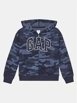 Толстовка обычного кроя 743966-02 Gap, синий