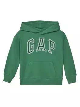 Толстовка обычного кроя 743971-02 Gap, зеленый