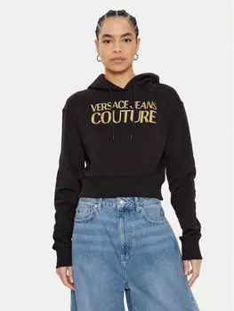 Толстовка обычного кроя 78HAIT01 Versace Jeans Couture, черный