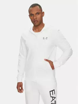 Толстовка обычного кроя 7M000568 AF13512 M0003 Ea7 Emporio Armani, белый