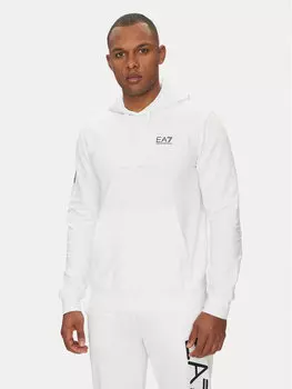 Толстовка обычного кроя 7M000569 AF13512 M0003 Ea7 Emporio Armani, белый