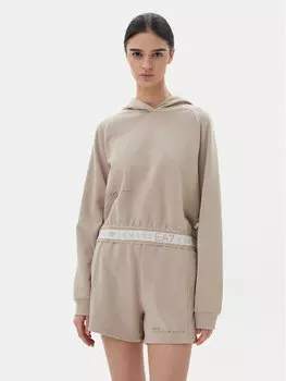 Толстовка обычного кроя 7W000277 AF12501 U6155 Ea7 Emporio Armani, бежевый