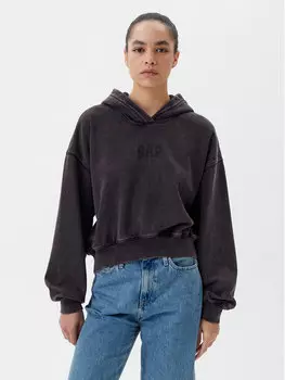 Толстовка обычного кроя 841725-03 Gap, черный